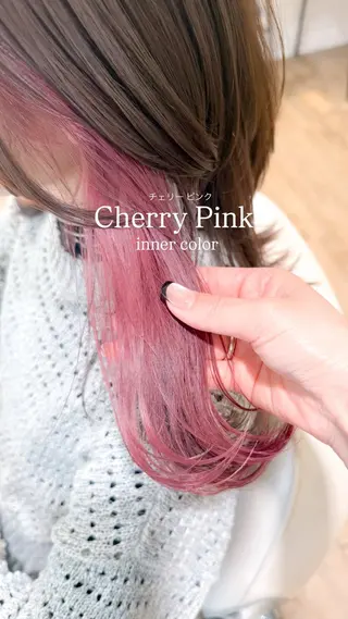 セミロング カラー ✨カラー支持No.1 🧸ワキ カナコ🧸のヘアスタイル