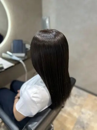 カラー  ︎︎ 🍒アイハラサナ🍒のヘアスタイル