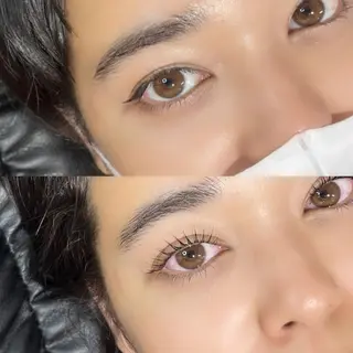 ショート カラー パーマ ヘアアレンジ メンズ キッズ マツエク・マツパ アイブロウ LEDマツエク マツパ撮影モデル募集のマツエク・マツパデザイン