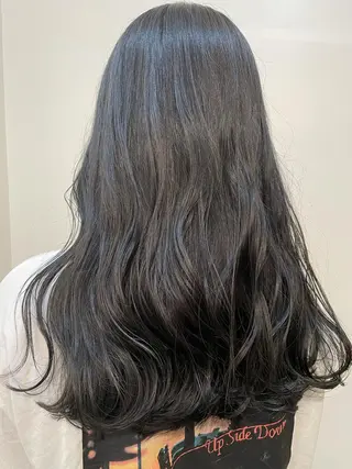 ロング カラー レイヤーカット🌙 縮毛矯正🪞ヒロキのヘアスタイル