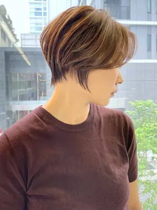 ショート ノアヘアデザイン町田店所属・似合わせ特化 國吉真弥のヘアスタイル