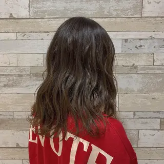 セミロング 透明感カラー/ボブ / MARIE🍇のヘアスタイル