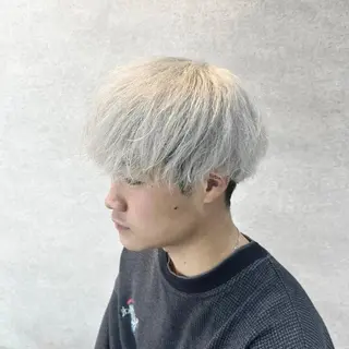 カラー 夏のメンズヘア🔥 BLUCK札幌🔥のヘアスタイル