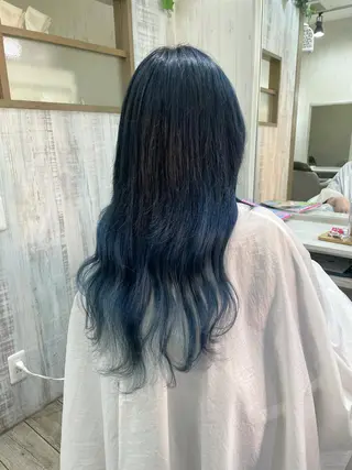 ロング ネモトメイナ🌿‬ 今月末で退職しますのヘアスタイル