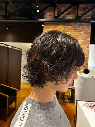 ショート パーマ 夏海 大宮美容室のヘアスタイル
