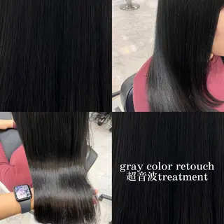 セミロング カラー THE  ESCALA表参道所属・Hana🌷/ 透明感/艶髪/表参道のヘアスタイル