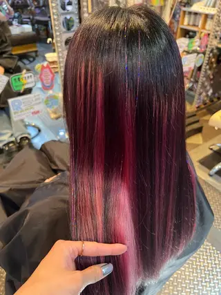 ロング カラー ヘアアレンジ Hair Salon ADNESS所属・KOYA コヤのヘアスタイル