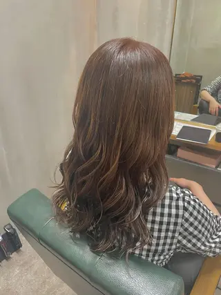 ロング カラー パーマ Men's hair salon First 中百舌鳥店所属・First なかもず 店 YUKIのヘアスタイル