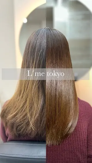 ミディアム カラー パーマ 【髪質改善特化】 tamのヘアスタイル