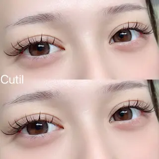 マツエク・マツパ Cutil . eyelash 🍊のマツエク・マツパデザイン