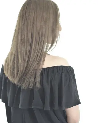 ロング カラー パーマ 恒遠 幸司のヘアスタイル