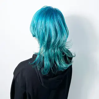 ミディアム カラー ヘアアレンジ 大橋 拓巳のヘアスタイル