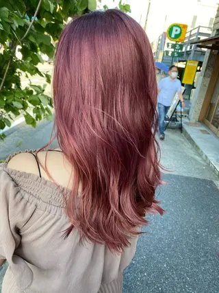 ロング 🍀透明感抜群🍀/ ハイトーンカラーのヘアスタイル