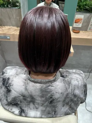 ショート カラー ヘアアレンジ 桑原 りゆのヘアスタイル