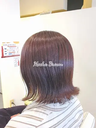 ミディアム カラー WISTARIA FIELD AVEDA所属・矢野 一義のヘアスタイル
