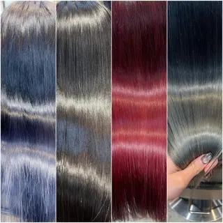 ロング カラー youres hair 髪質改善トリートメント&ヘッドスパ  新宿三丁目店【ユアーズヘア】所属・🦋透明感カラー 👑NODOKA🦋のヘアスタイル