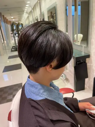 ショート キッズ 杉田 一浩のヘアスタイル