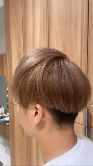 カラー 🫒🫒ブリーチなし 艶カラー🫒ヤマシロのヘアスタイル