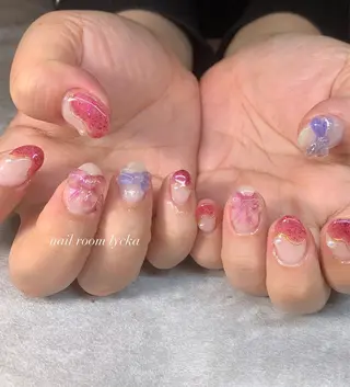 ネイル ﾈｲﾙﾙｰﾑﾘｯｶ 𝐦𝐚𝐲𝐮のネイルデザイン