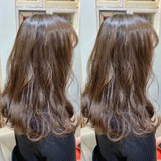 ロング カラー おおつか せいやのヘアスタイル