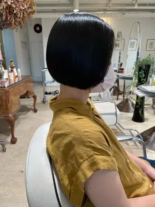 ショート KURO/韓国ヘア /レイヤーカットのヘアスタイル