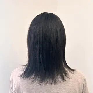 セミロング 【モデル募集中】りの ルネ北千住店のヘアスタイル