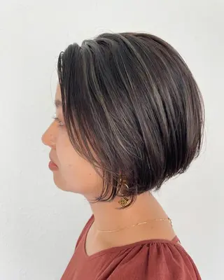 ミディアム 【店長】ショート 似合わせ🦩相羽里美のヘアスタイル