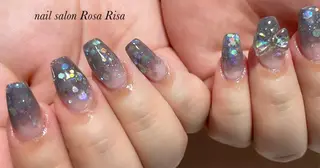 セミロング ネイル ネイルスタジオ シェイクユアハンズのネイルデザイン