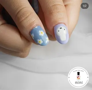 ネイル mimi 高石桃朱のネイルデザイン