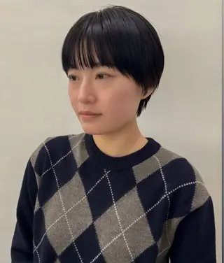 ショート riko*.+ﾟ 韓国風パーマのヘアスタイル