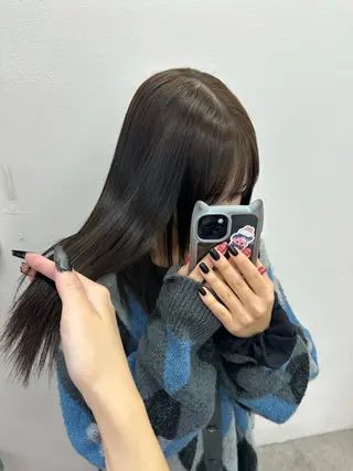 ロング ブリーチカラー 特化/MAHIROのヘアスタイル