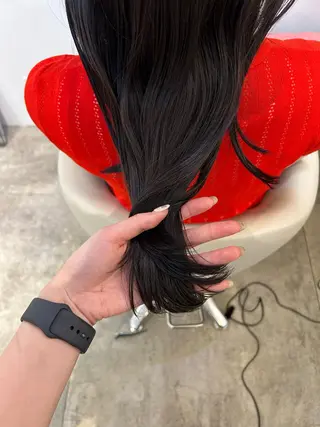 ロング カラー nakasuka ichiriのヘアスタイル