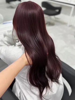 ロング カラー 表参道/透明感 グレージュ職人たつるのヘアスタイル