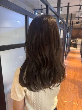 カラー sora/ 暖色カラー🌷のヘアスタイル