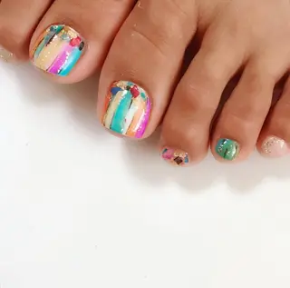 ネイル 《カメレオン》 西田美輝のヘアスタイル