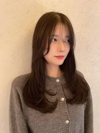 ロング 古田 捷人のヘアスタイル