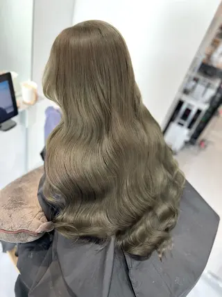 ロング カラー ヘアアレンジ ✨韓国/外国人風✨ 江原巧のヘアスタイル