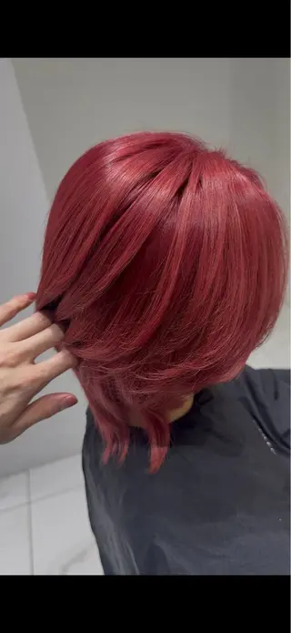 カラー 渋谷ブリーチカラー/ 優希のヘアスタイル