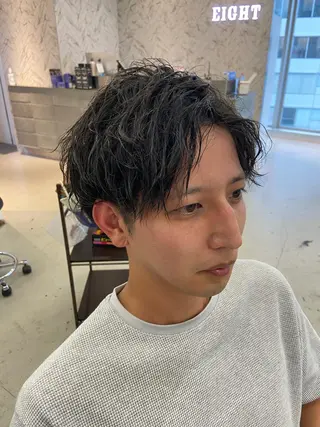 パーマ メンズ EIGHT奥野 心太のヘアスタイル
