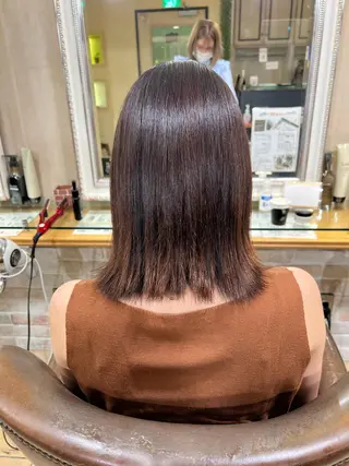 ミディアム NOOS omotesando所属・表参道/ハイライト /tsumugiのヘアスタイル