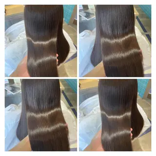 ロング カラー 髪質改善艶髪 ℍ𝔸ℝ𝕌𝕂𝔸のヘアスタイル