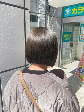 ショート カラー 🦋ハイトーンボブ ショート🦋トシキのヘアスタイル