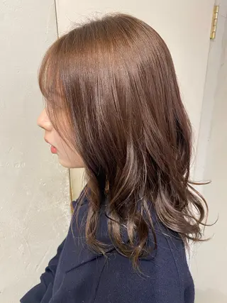 ミディアム カラー 🩶 AIRA / 透明感カラー 🩶のヘアスタイル