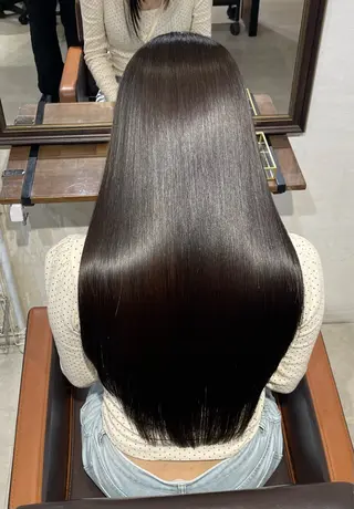 セミロング カット*カラーモデル 様募集/奈良/富雄のヘアスタイル