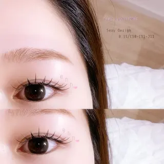 マツエク・マツパ enn.. mayuのマツエク・マツパデザイン