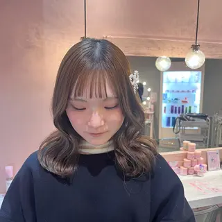 カラー fish所属・横浜/レイヤー/ボブ shiira👼🏻のヘアスタイル