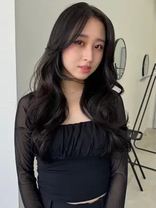 カラー SOYON茨木所属・杉谷 知怜のヘアスタイル