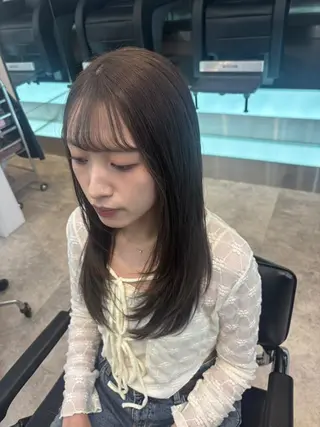 セミロング fifth 安次富　泰雅のヘアスタイル