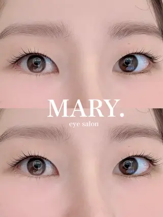 マツエク・マツパ MARY.所属・MARY. フジタのマツエク・マツパデザイン