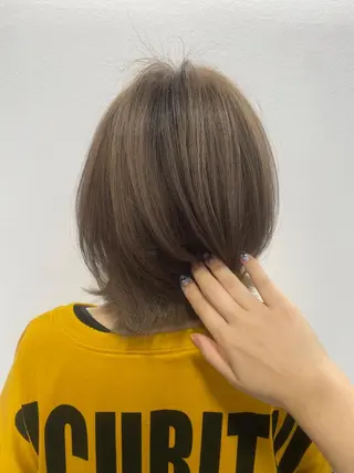 ショート カラー ✴︎ヒラガカナ✴︎ ECLAT HAIRのヘアスタイル